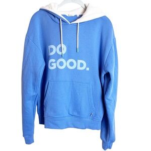 Cotopaxi Do Good Organic Pullover Hoodie in Lupine Size S